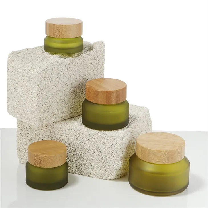 Glass Cosmetic Jars With Lids